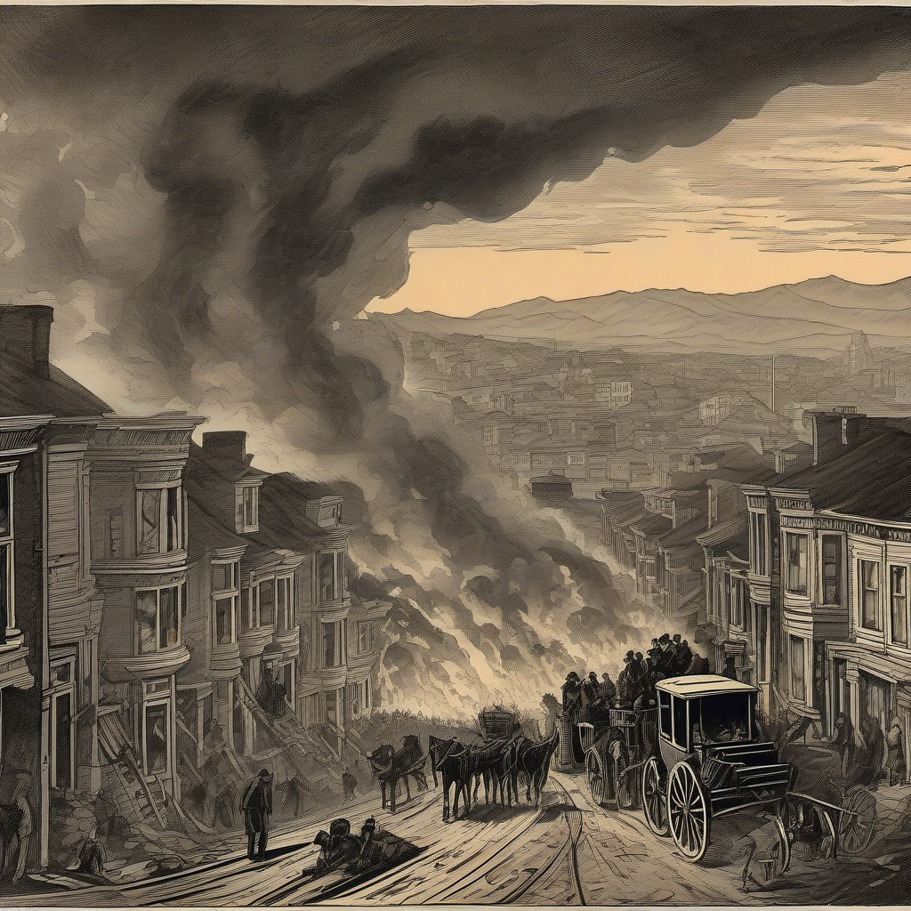 1906年4月18日：旧金山大地震与大火——一场改变美国城市命运的灾难