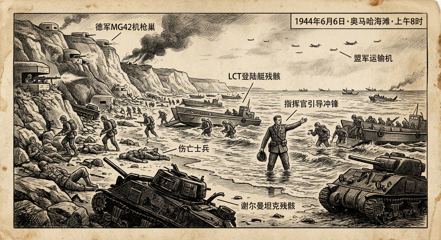 1944年6月6日：诺曼底登陆——改变二战格局的“最长一天”