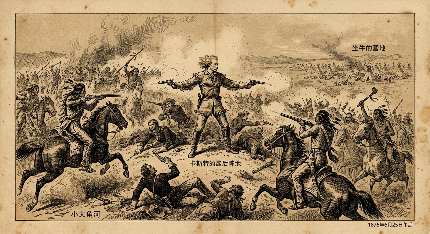 1876年6月25日：小大角战役——卡斯特的最后一战