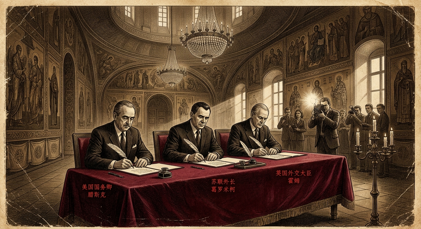 1963年8月5日：《部分禁止核试验条约》签署——冷战中的一线曙光