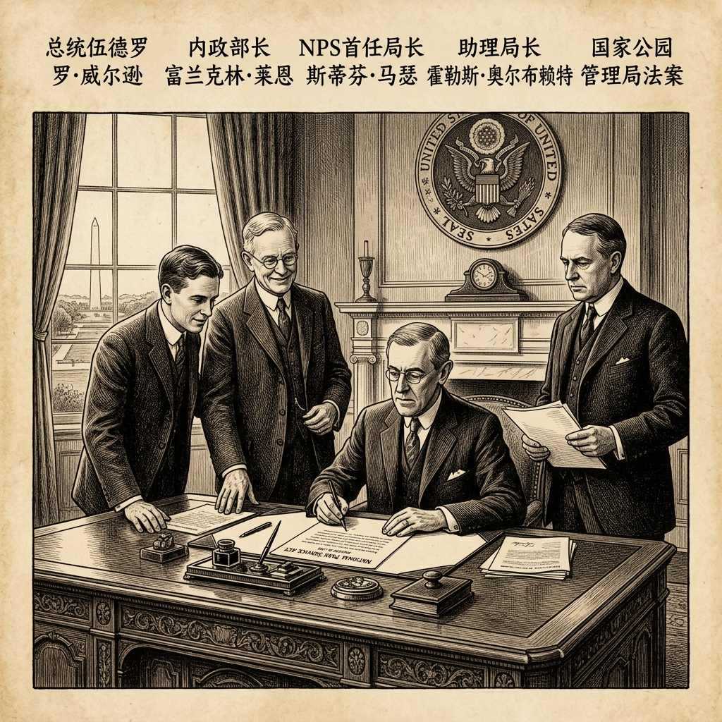 1916年8月25日：国家公园管理局的诞生——美国自然遗产的守护者