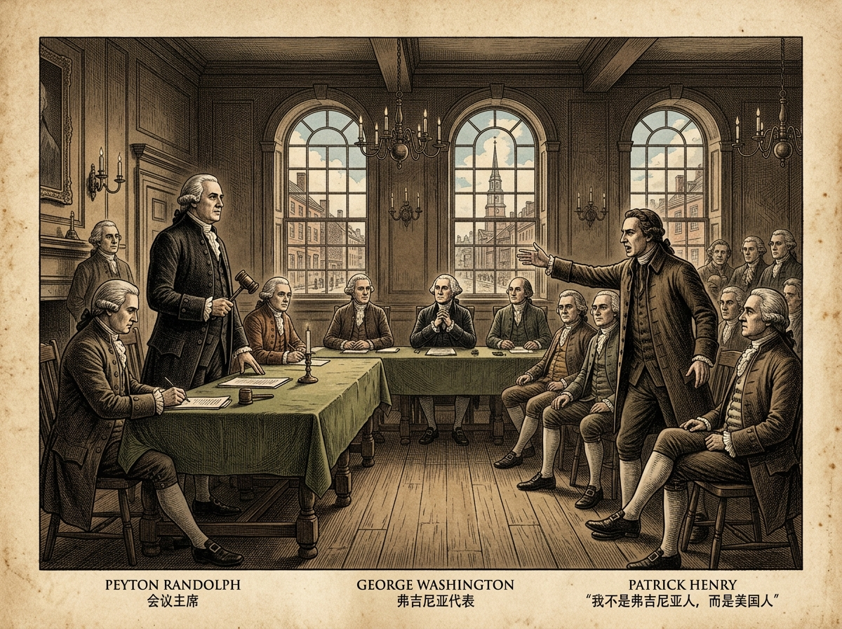 1774年9月5日：第一次大陆会议在费城开幕——殖民地团结的黎明