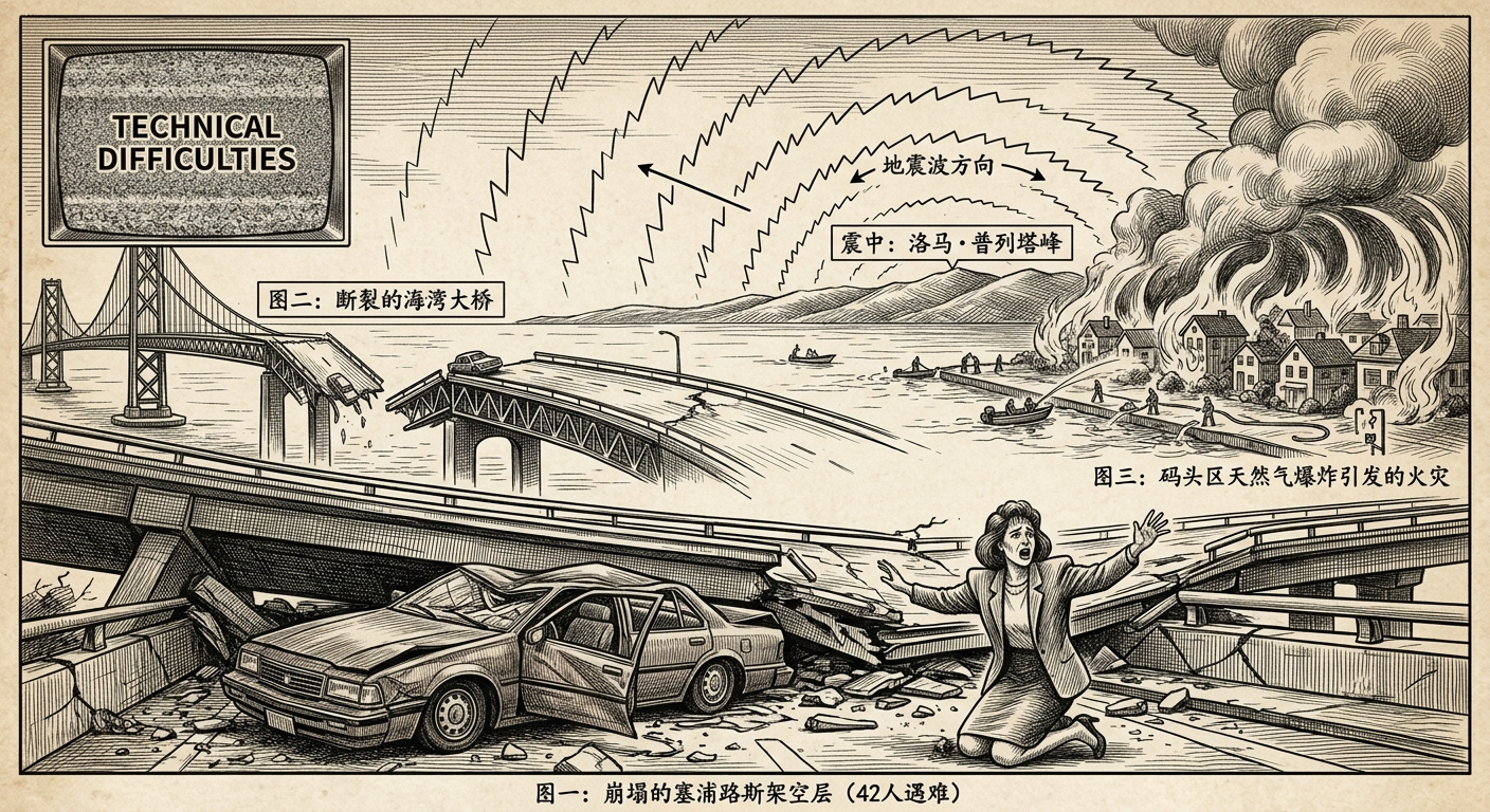 1989年10月17日：洛马·普列塔地震 —— 摧毁“世界系列赛”的15秒